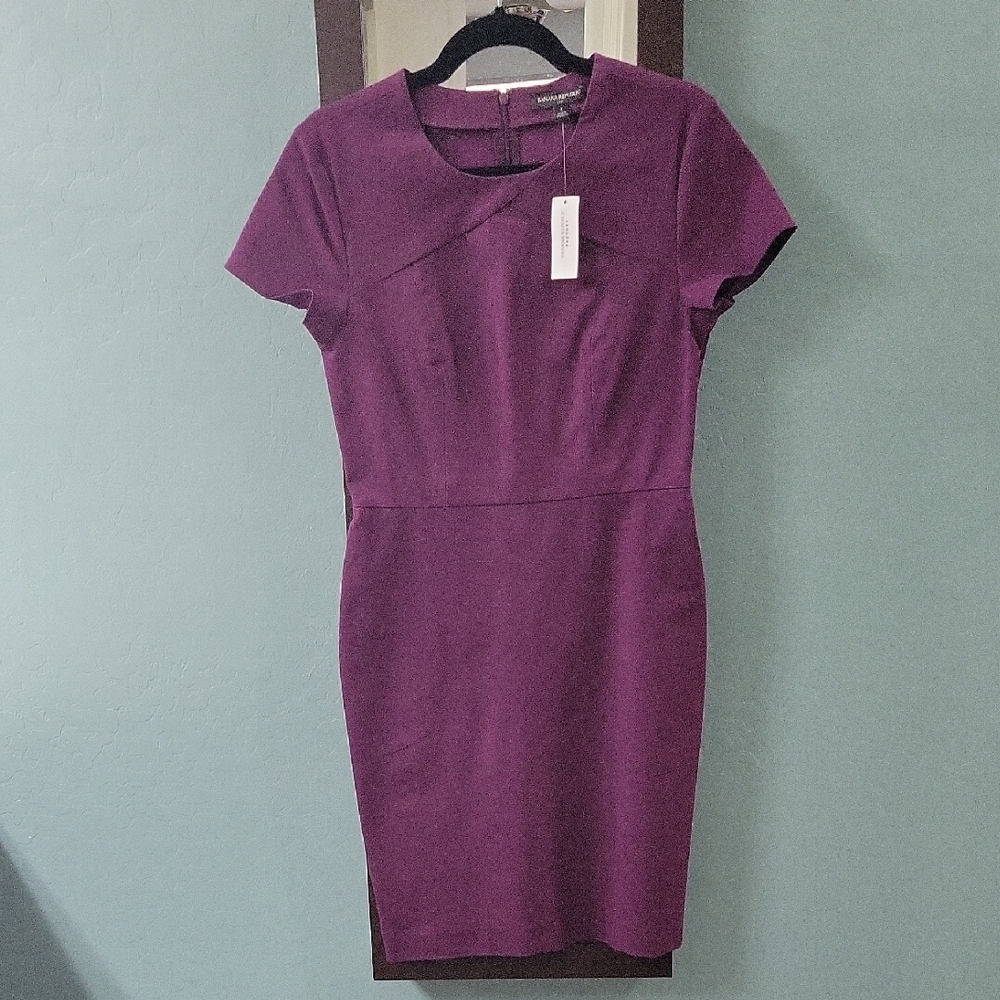 Elegant Purple Women's Dress